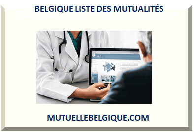 BELGIQUE LISTE DES MUTUALITÉS
